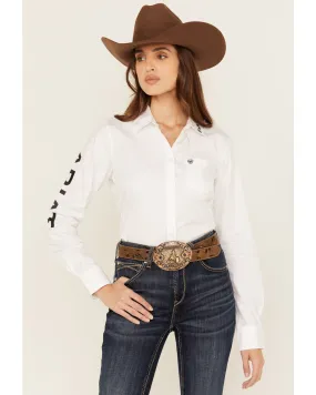 Product Name:  Ariat Women's Boot Barn Exclusive Team Kirby Long Sleeve Button-Down Stretch Western Shirt