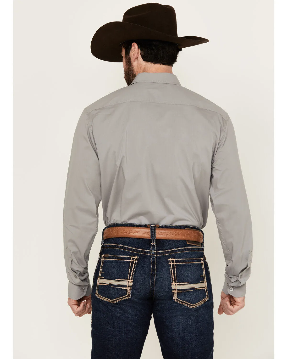 Product Name:  Kimes Ranch Men's Team Solid Long Sleeve Button-Down Performance Western Shirt