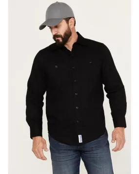 Product Name:  Resistol Men's Aspen Plaid Solid Long Sleeve Button Down Western Shirt