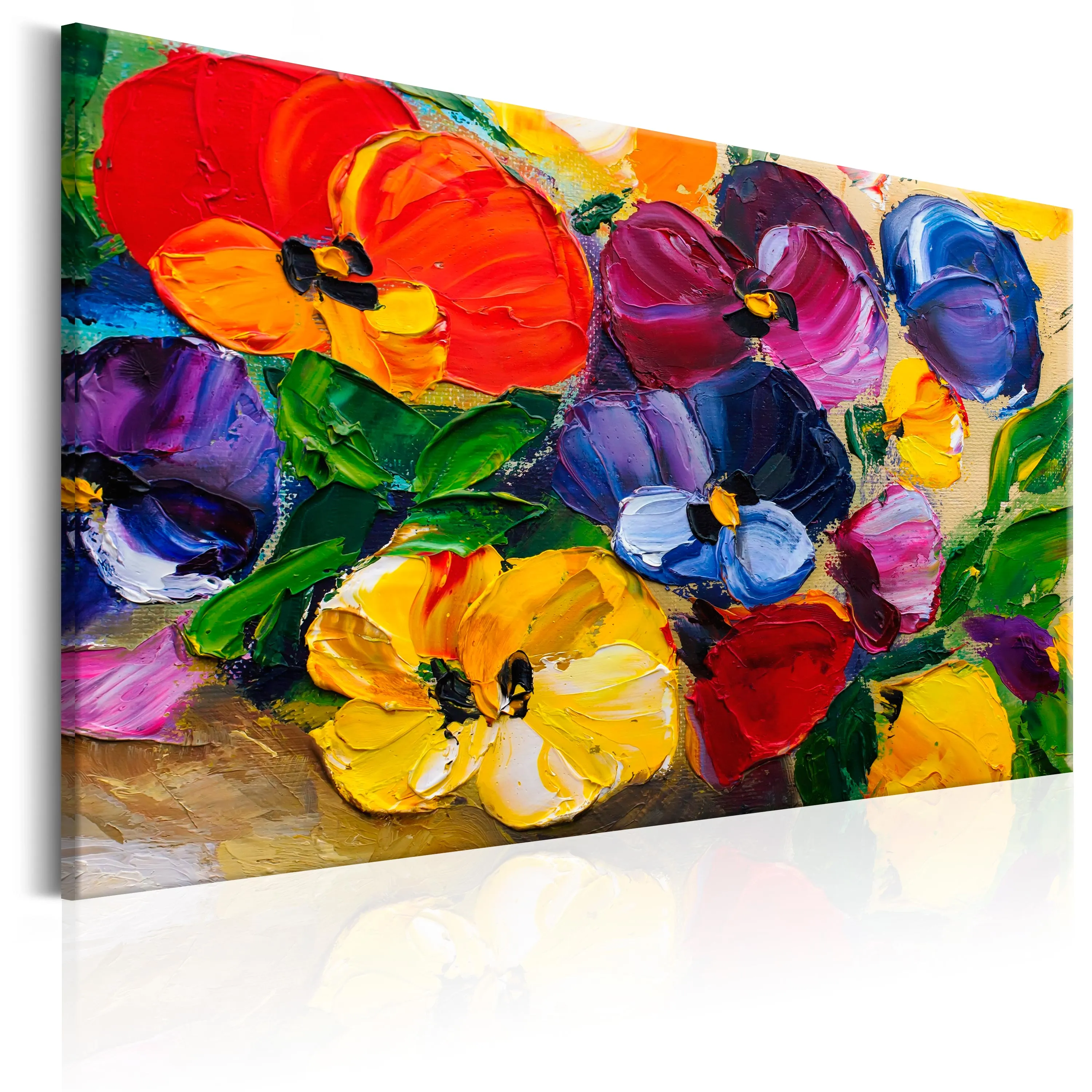 Quadro Spring Pansies