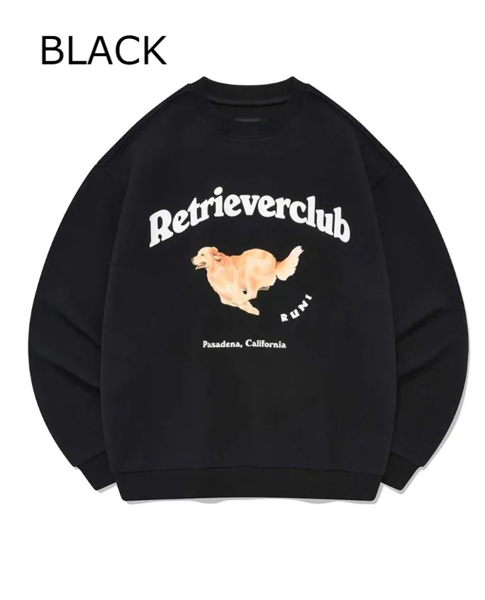 Retriever Club  |Unisex Street Style Long Sleeves Sweatshirts