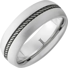 Roundup - Serinium Rope Engraved Ring