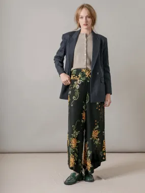 Sacs of Ashbourne   One Hundred Stars Palazzo Pants Chrysanthemum Black