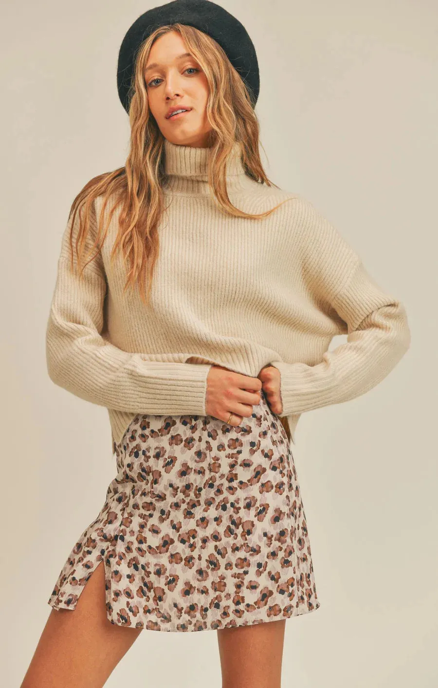 Sage the Label- Fiona Pullover Ivory