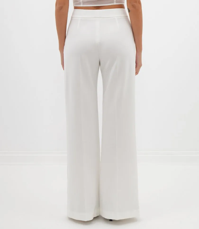 SANS FAFFPIN TUCK PALAZZO PANTS