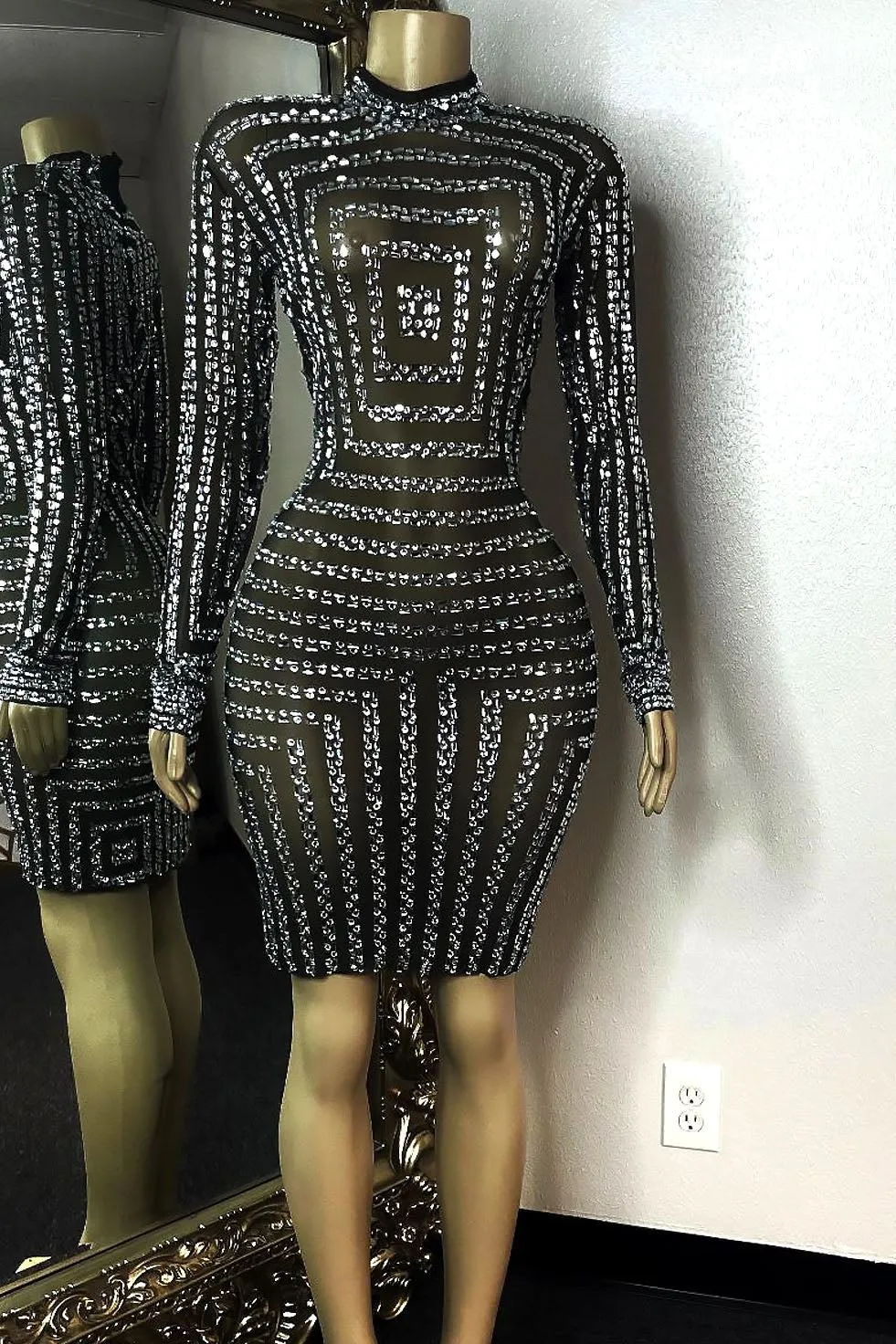 Shante Diamante Dress