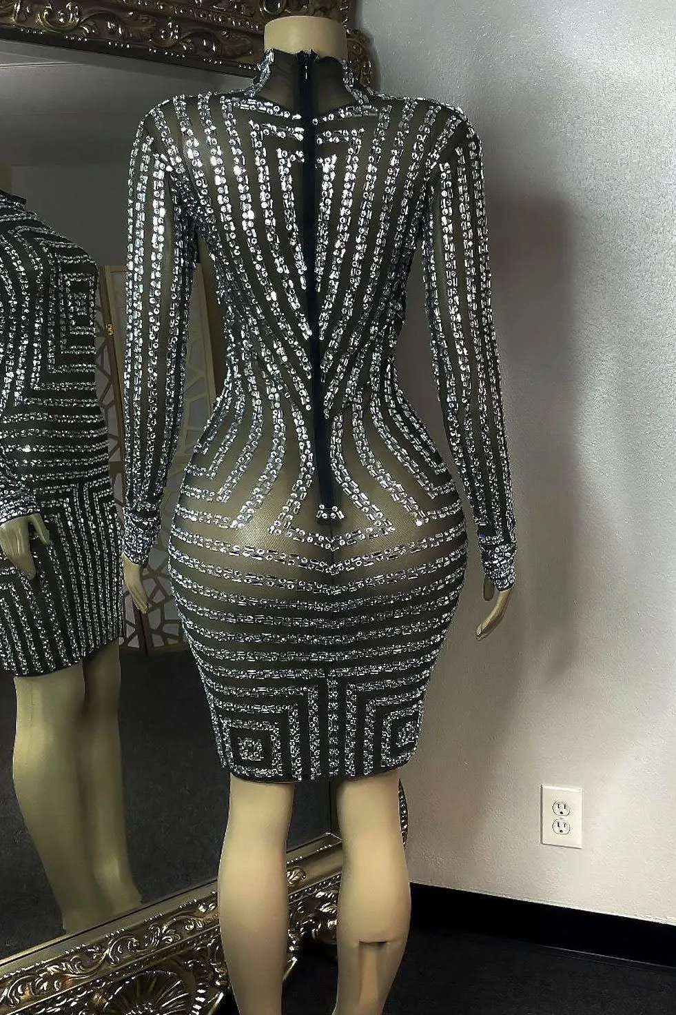 Shante Diamante Dress