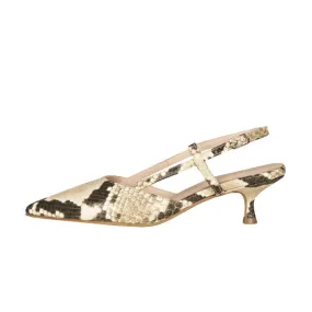 SLINGBACK PYTHON Woman Rock 