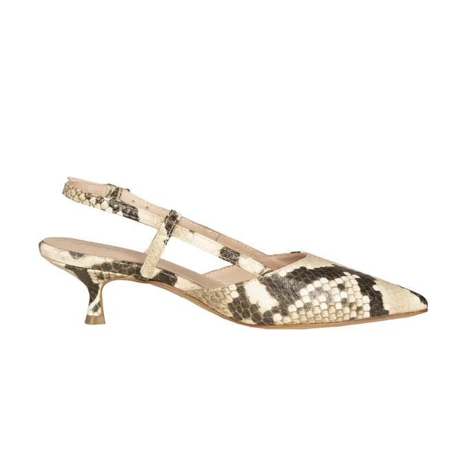 SLINGBACK PYTHON Woman Rock 