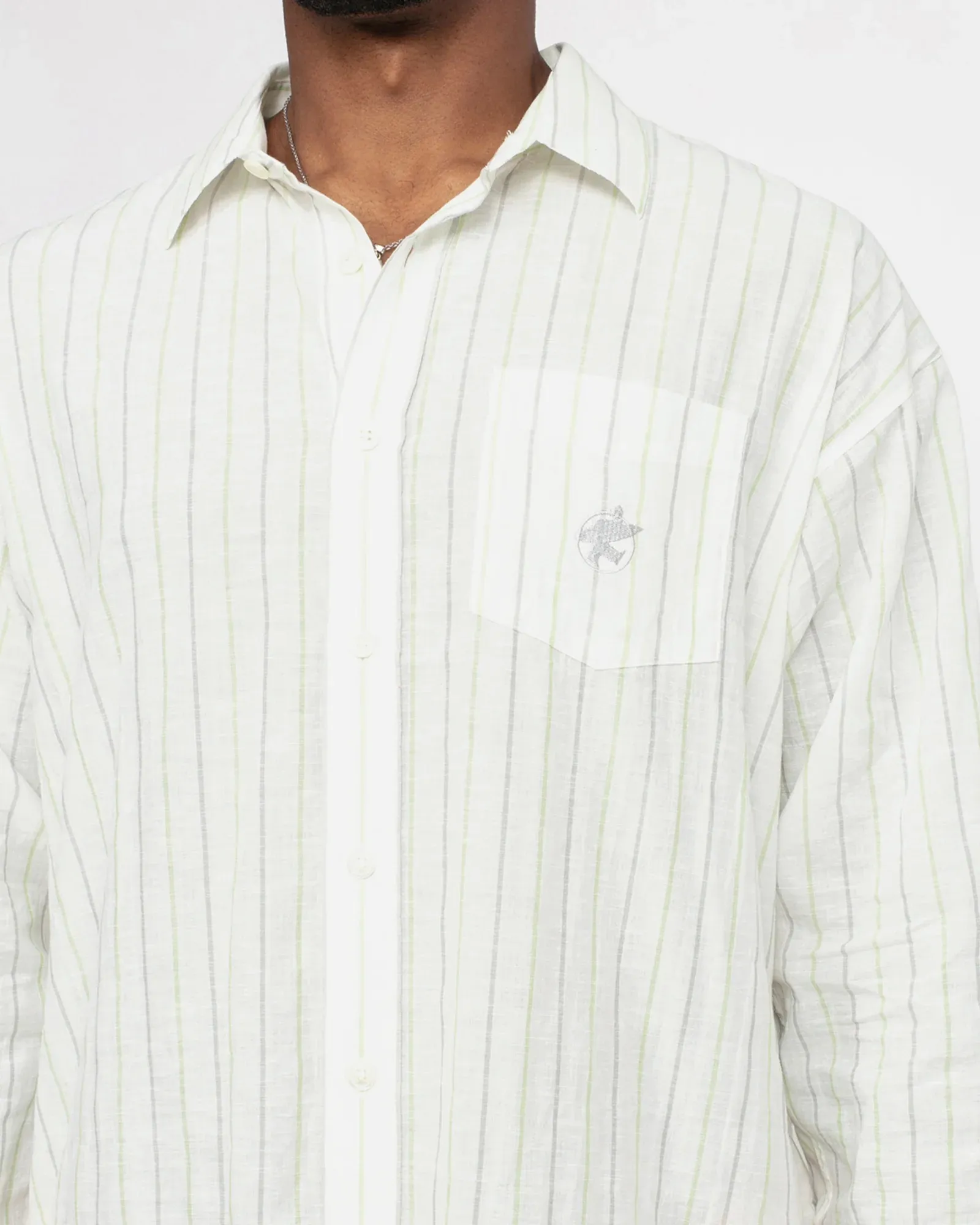 STUSSY  |Stripes Unisex Street Style Long Sleeves Cotton Logo