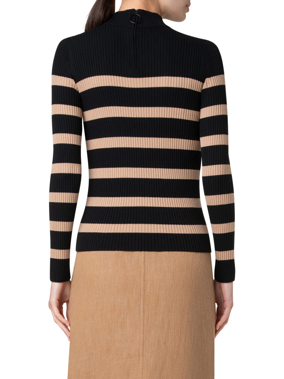 Sweater - Black/Caramel