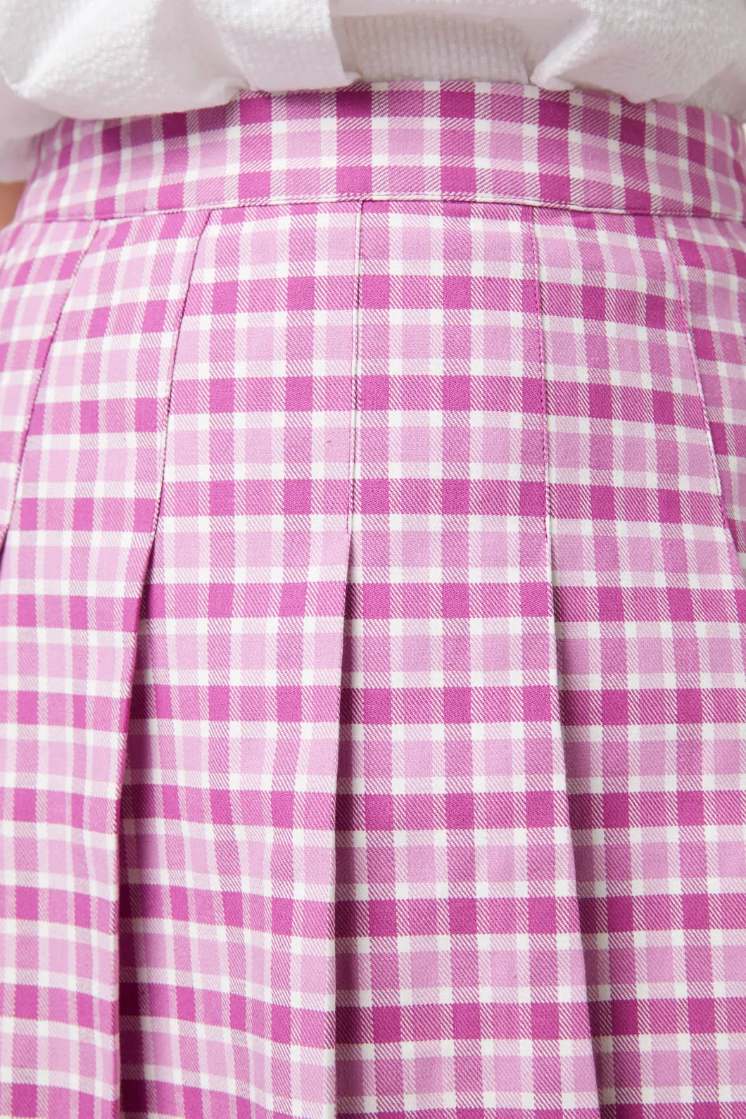 Taylor Check Skirt