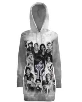 They Make Black History African American All Over Apparel Hoodie Dress