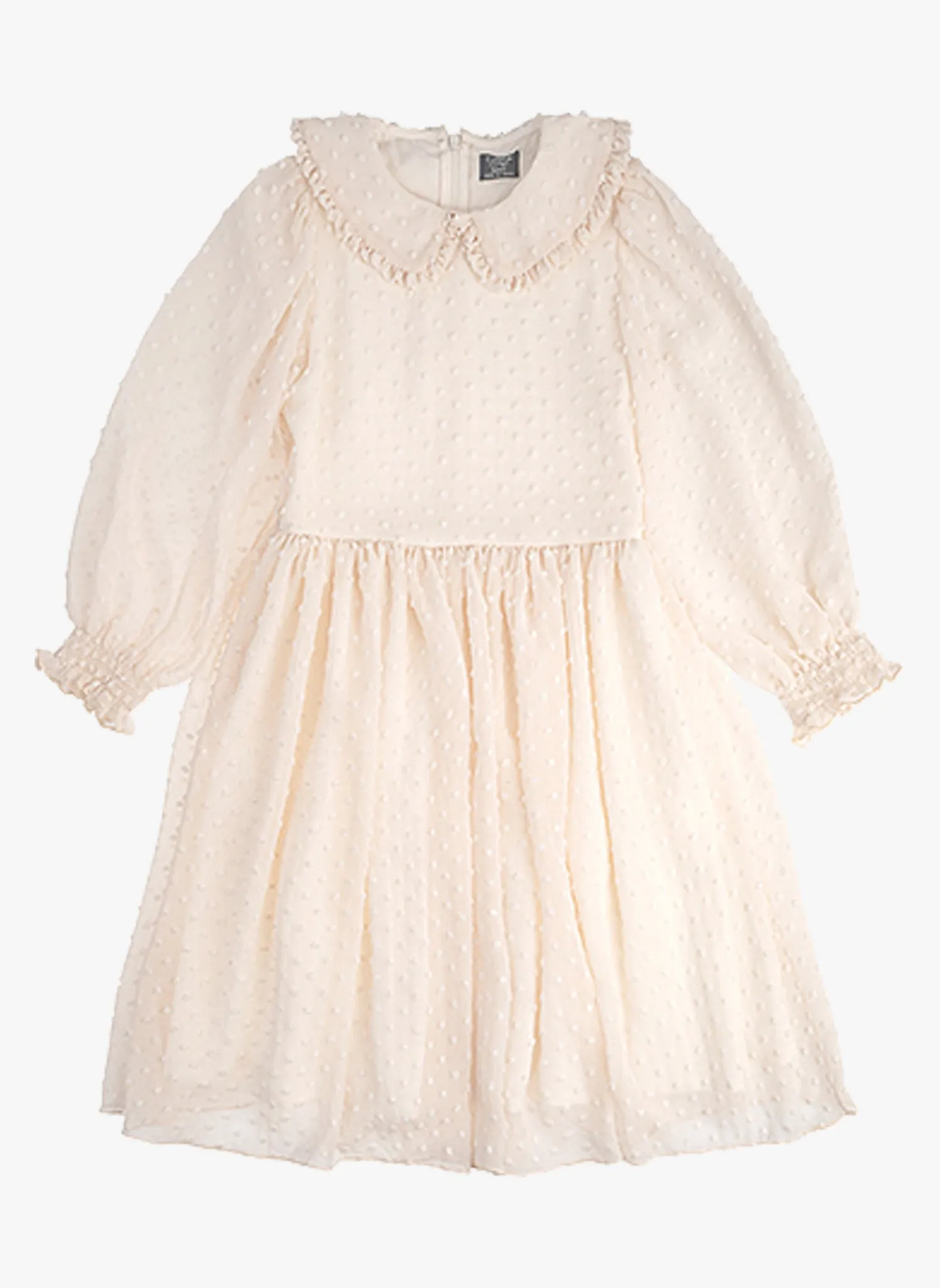 tocoto vintage Girls Plumeti Dress