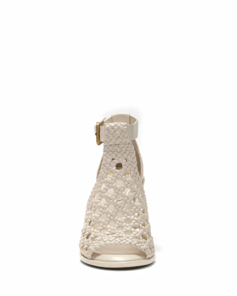 Vince Camuto FRASPER-WV CREAMY WHITE/LARGE PU WOVEN BA