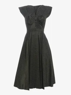 Vintage Bow Midi Dress - 60s