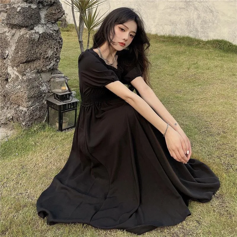 Vintage Gothic Elegant Party Dress