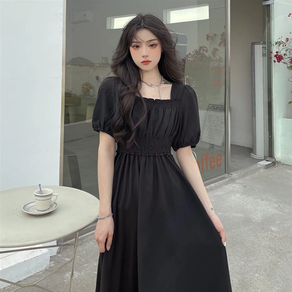 Vintage Gothic Elegant Party Dress