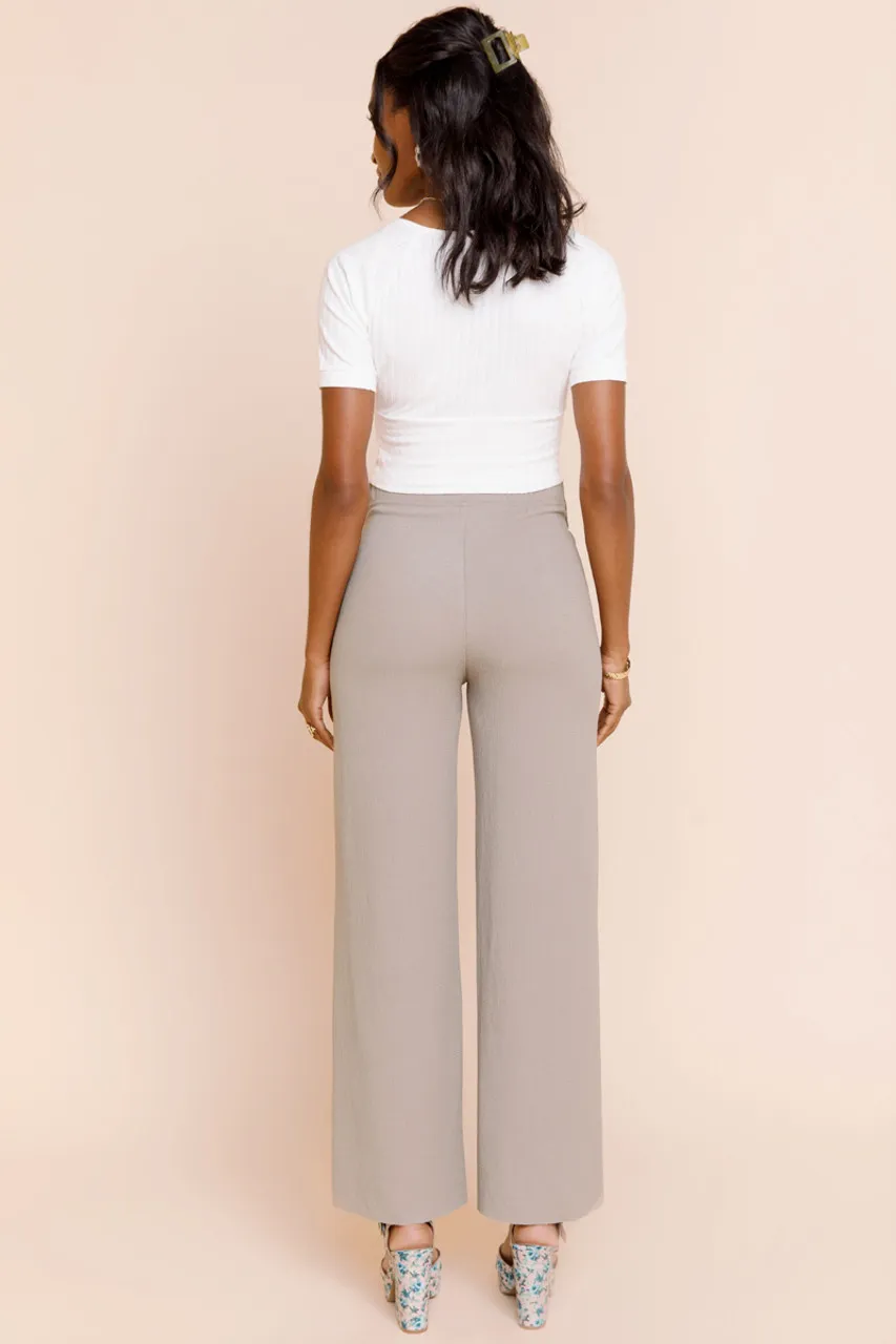 Wendy Textured Palazzo Pants