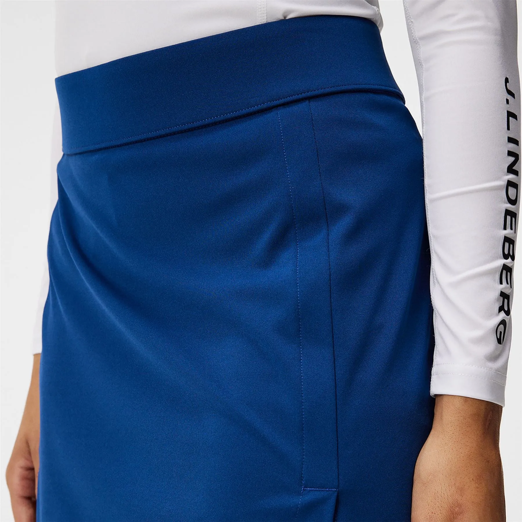 Womens Amelie TX Jersey Mid Skirt Estate Blue - SS24