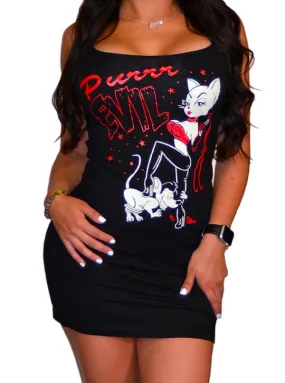 Women's Purrr Evil Cami Tank Dress