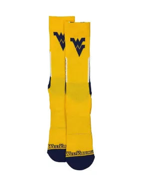 WVU GOLD SPORT PERFORMANCE SOCKS